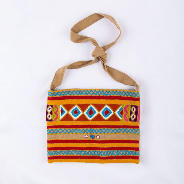 Cheshm Lozi fabric handbag